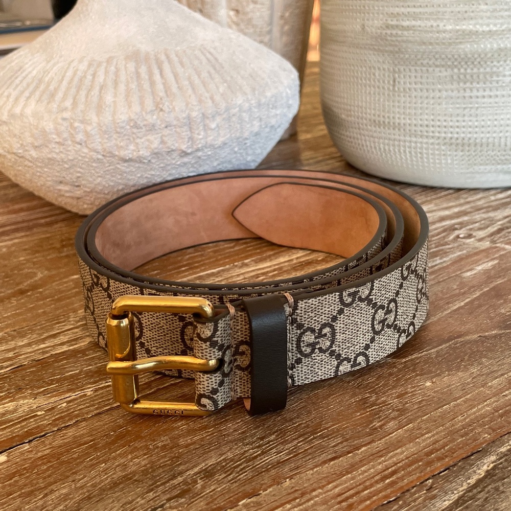 Authentic Gucci GG Belt